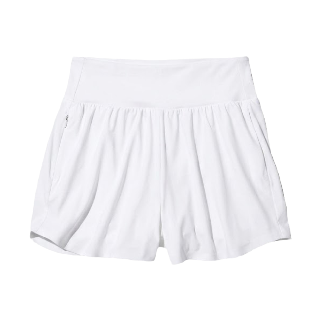 483294-00 (W) Uniqlo Ultra Stretch Active Shorts White - JP