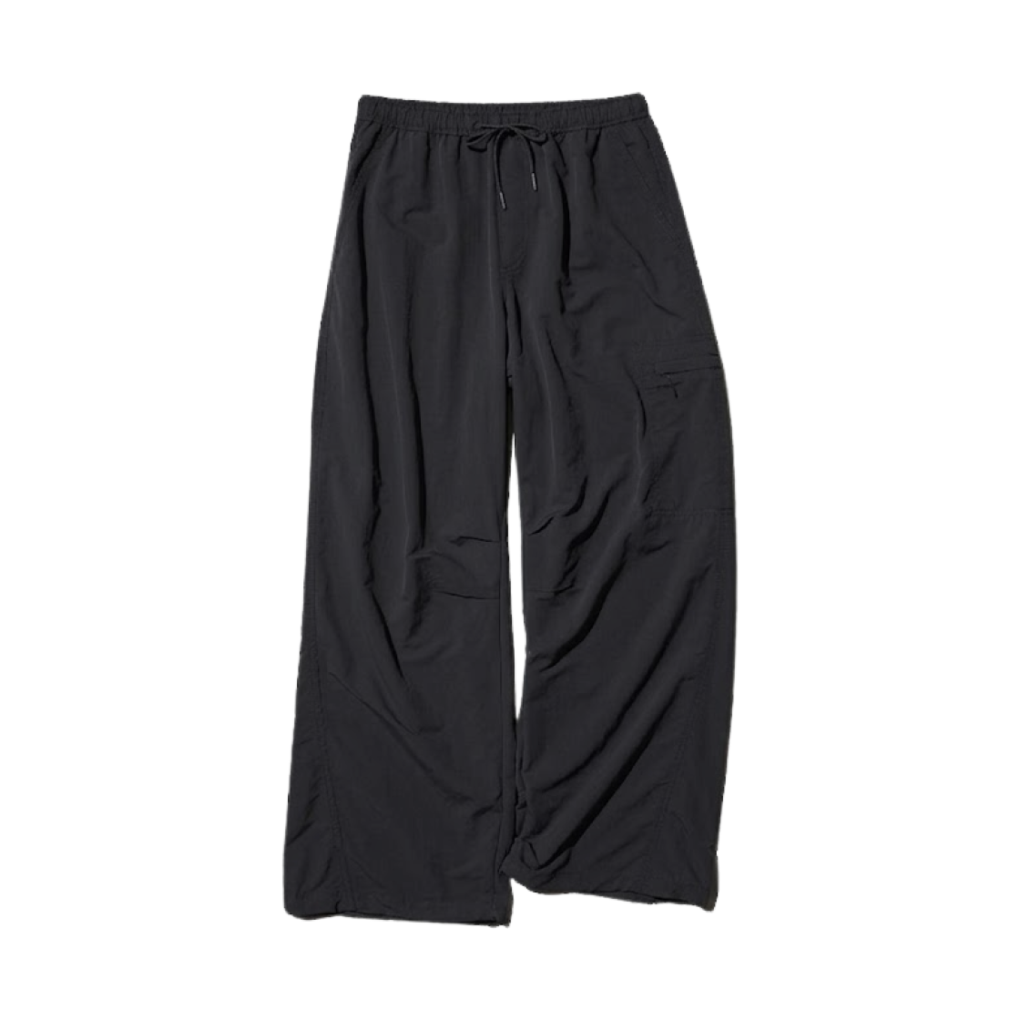 483001-09 (W) Uniqlo Easy Utility Pants Black - JP