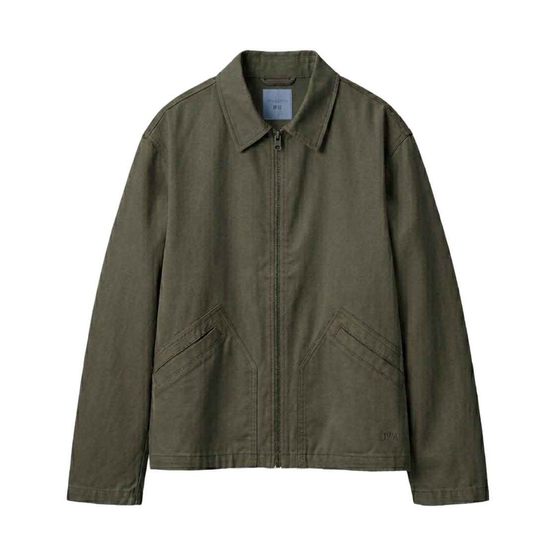 유니클로 x JW 앤더슨 집업 블루종 올리브(Uniqlo x JW Anderson Zip-Up Blouson Olive) - 1