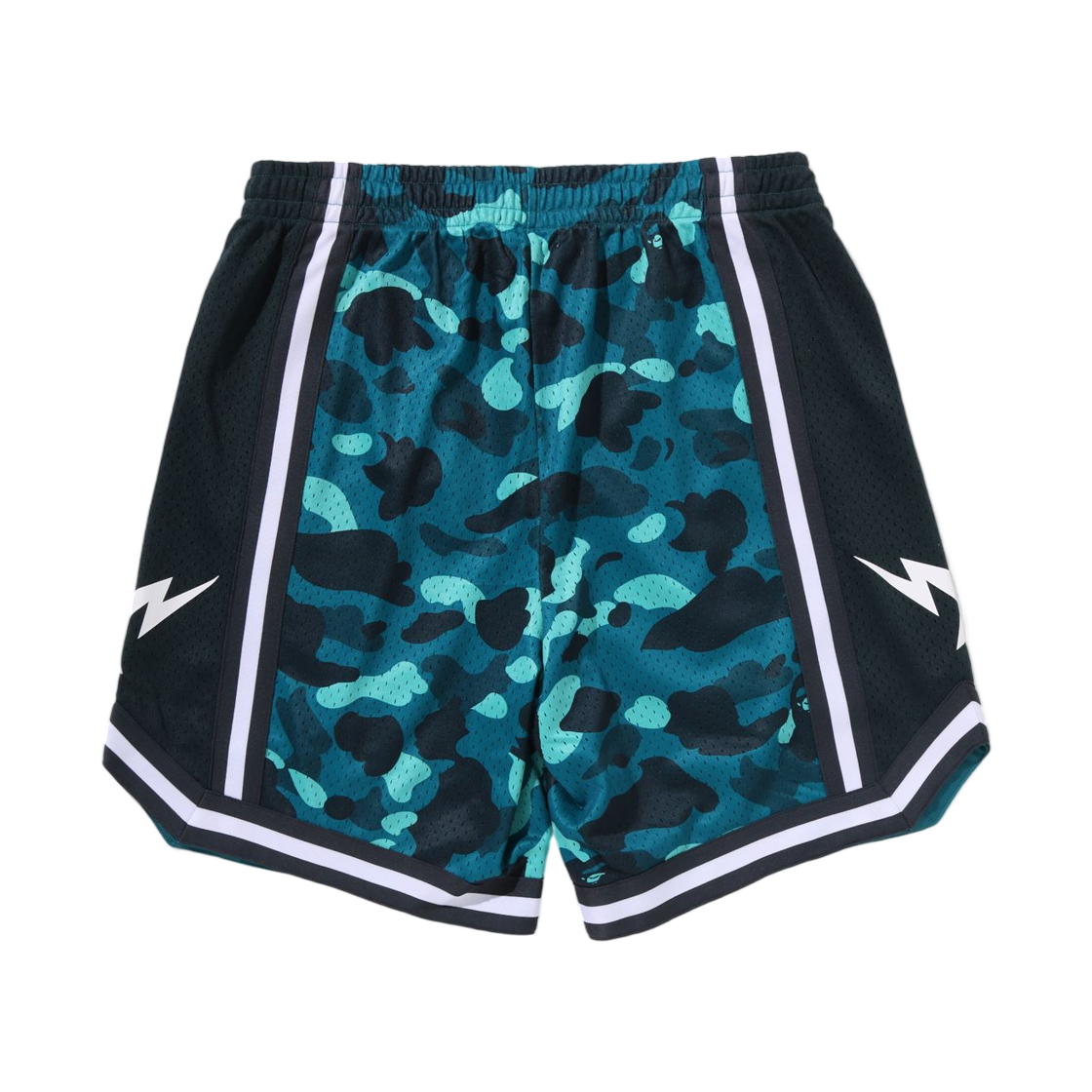 베이프 컬러 카모 메쉬 릴렉스드 핏 쇼츠 그린(BAPE Color Camo Mesh Relaxed Fit Shorts Green) - 2