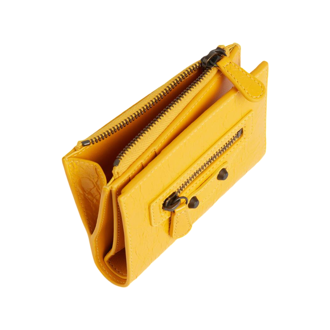 발렌시아가 르 시티 바이폴드 월렛 마지 옐로우(Balenciaga Le City Bifold Wallet In Marge Yellow) - 3