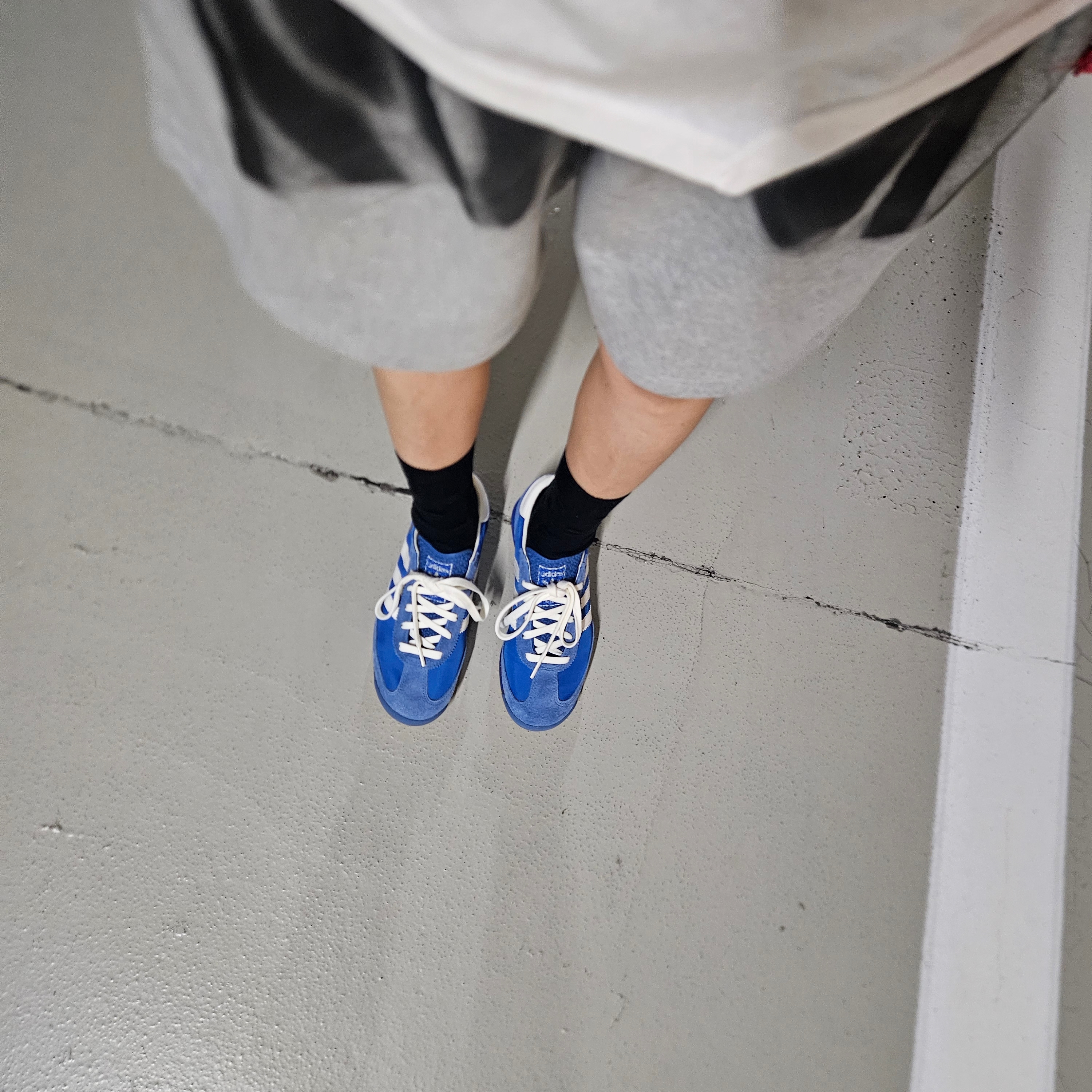Adidas SL 72 RS Blue Core White, Arc'teryx Heliad 15 Backpack Wicker Sprint 착용 스타일 - 1