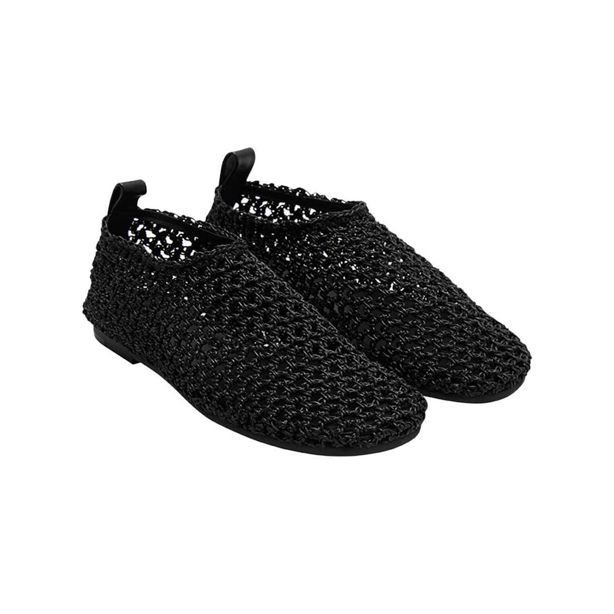 아모멘토 우먼 네트 플랫 블랙 - 26SS(Amomento Women Net Flats Black - 26SS) - 2