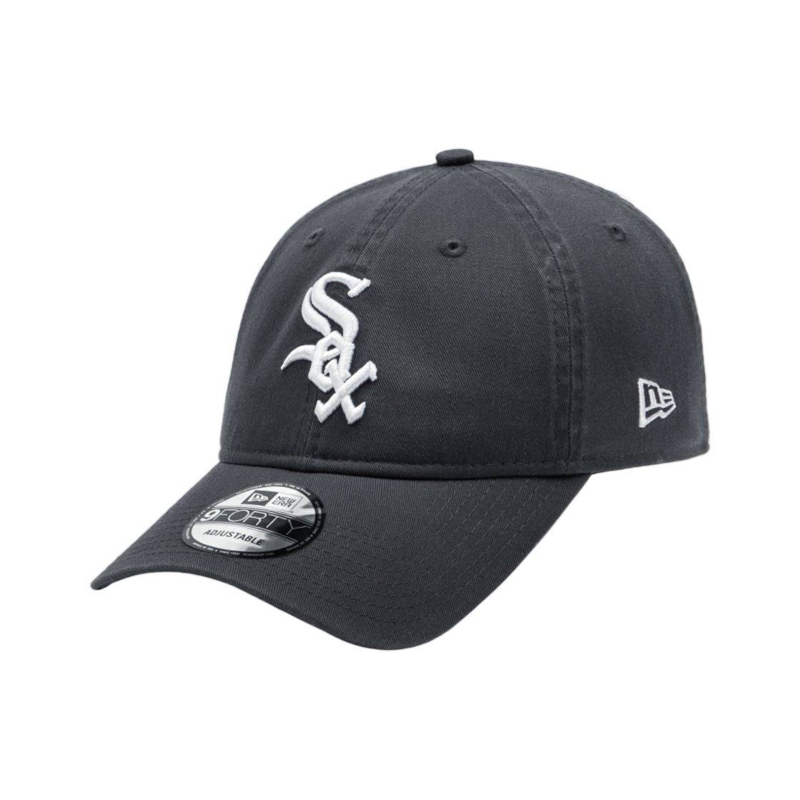 14561839 New Era MLB Chicago White Sox Basic Unstructured Ball Cap Dark Graphite