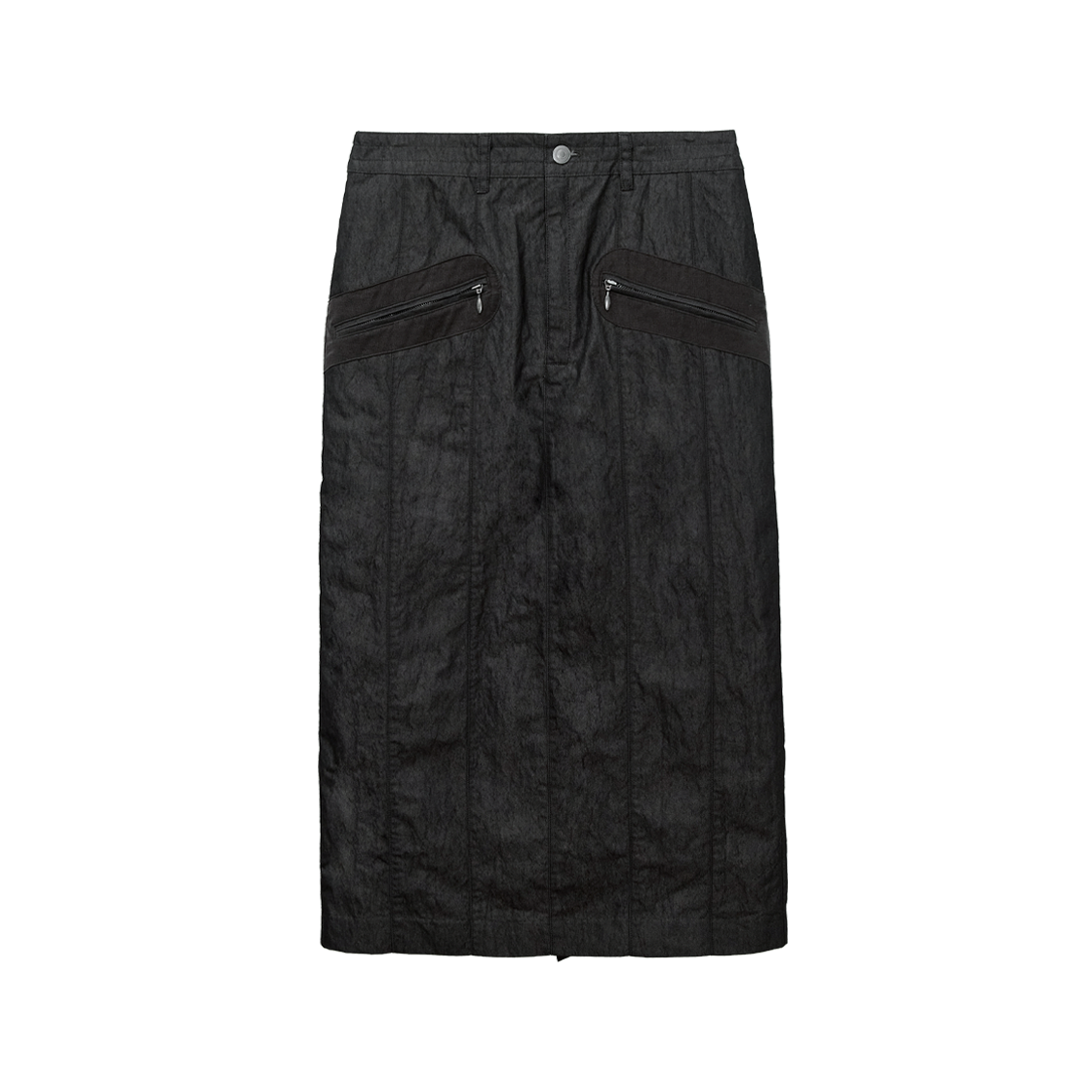 [더블적립] 폴리테루 우먼 UU 패널 스커트 차콜([더블적립] Polyteru Women UU Panel Skirt Charcoal)