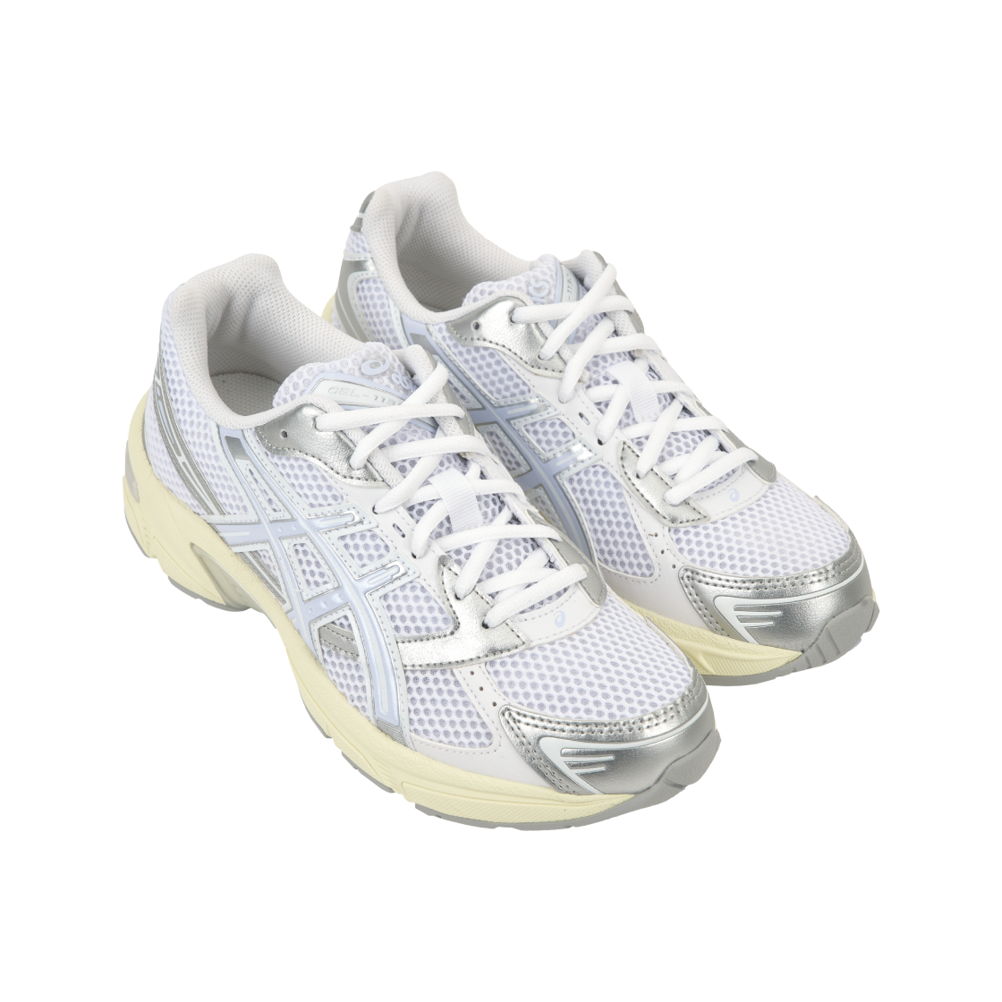 (W) 아식스 젤 1130 화이트 블루 페이디드((W) Asics Gel-1130 White Blue Fade) - 4