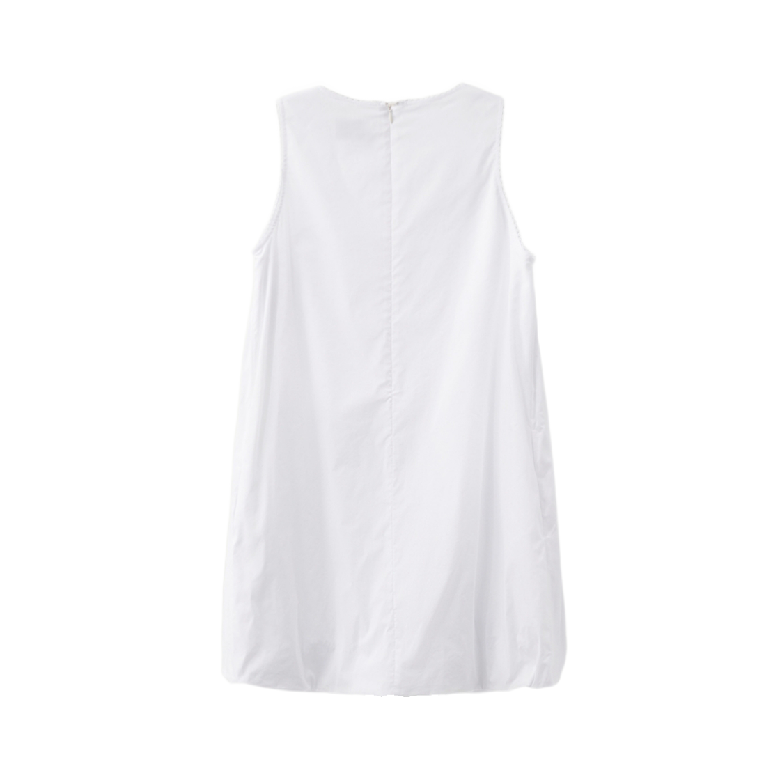 세터 우먼 벌룬 슬리브리스 원피스 화이트(SATUR W Balloon Sleeveless One piece White) - 2