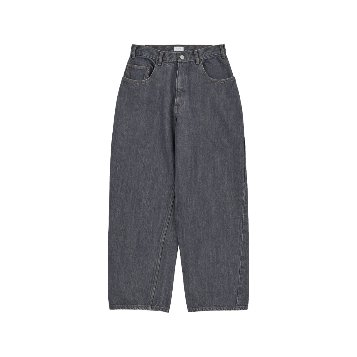 시오타 와이드 배기 5 포켓 팬츠 미디움 그레이 - 26SS(Ciota Wide Baggy 5 Pocket Pants Medium Gray - 26SS) - 1
