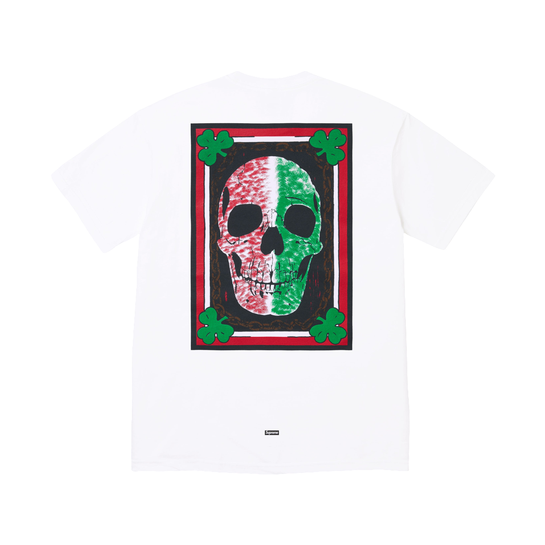 - Supreme x Mike Kelley Banner T-Shirt White - 26SS