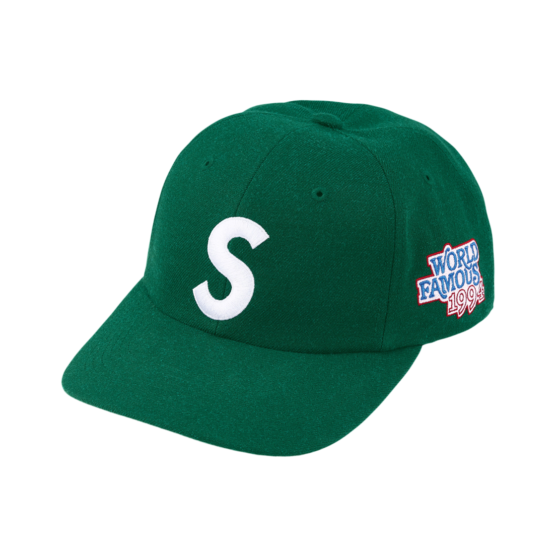 슈프림 월드 페이머스 S 로고 6-패널 다크 그린 - 26SS(Supreme World Famous S Logo 6-Panel Dark Green - 26SS) - 1