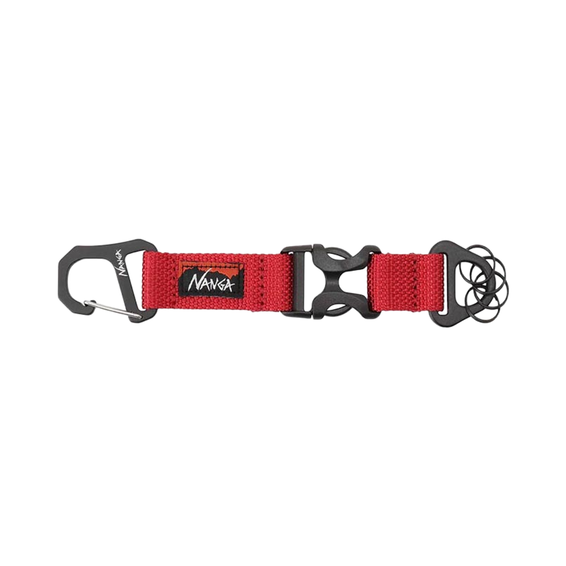 난가 카라비너 키 홀더 레드(Nanga Carabiner Key Holder Red) - 1