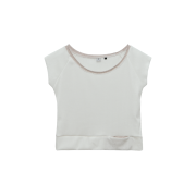 Polyteru Women Peek Pocket Tee White