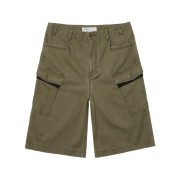 CHOWOO Monkey Pockets Cargo Shorts Washed Khaki