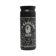 BAPE x Kinto ABC Neon Camo Tumbler Black