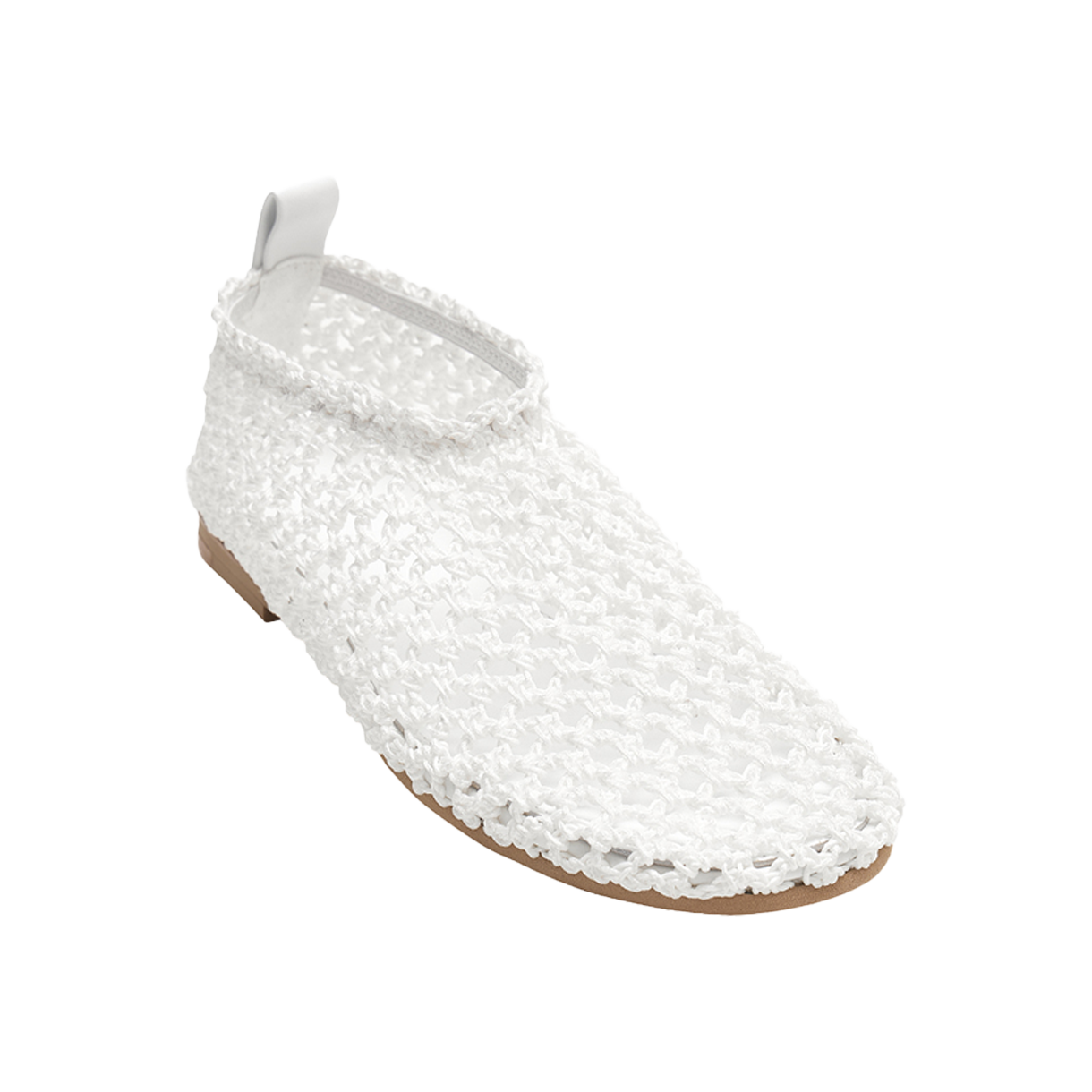 아모멘토 우먼 네트 플랫 화이트 - 26SS(Amomento Women Net Flats White - 26SS) - 3