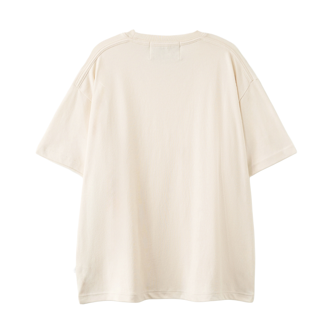 세터 아페로 로고 포켓 반팔 티셔츠 크림(SATUR Apero Logo Pocket T-Shirt Cream) - 2