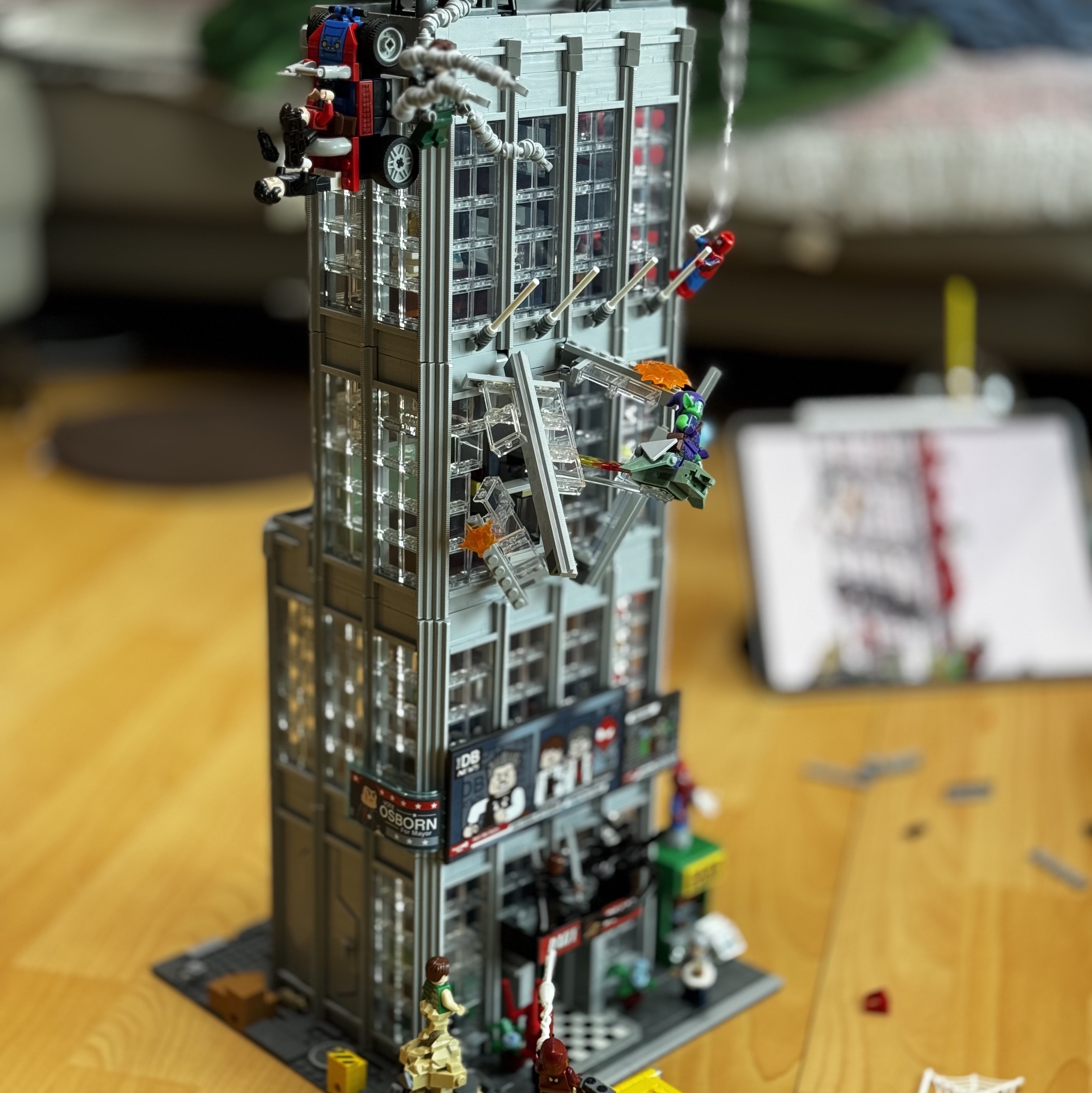 Lego Marvel Daily Bugle, Lego City Lego Delivery Truck 착용 스타일 - 1