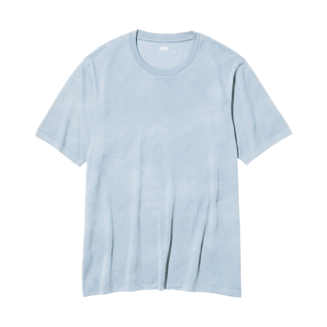 483970-03 Uniqlo Dry EX Patterned T-Shirt Gray - JP