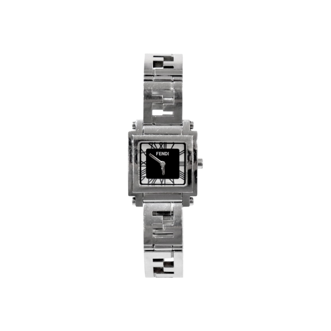 펜디 25mm 6000L FF 로고 메탈 쿼츠 시계 C-B51811(Fendi 6000L FF Logo Metal Quartz Watch C-B51811)