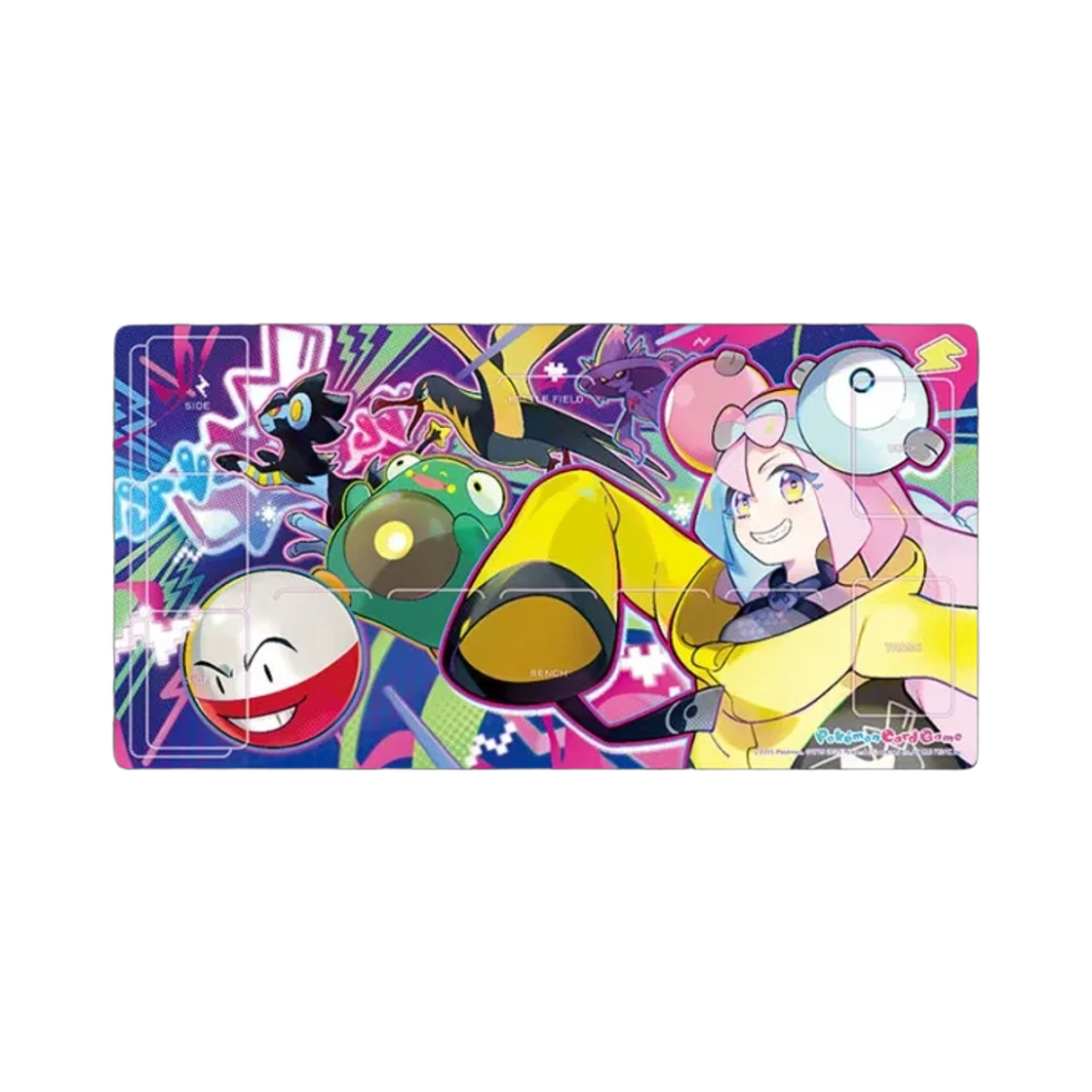 포켓몬 TCG 카드 게임 러버 플레이매트 이오노(Pokemon TCG Card Game Rubber Playmat Iono)