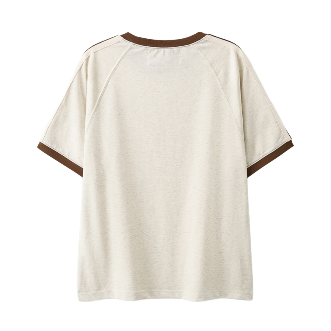 세터 로턴 링거 반팔 티셔츠 오트밀(SATUR Lawton Ringer T-Shirt Oatmeal) - 2