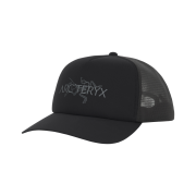 Arc'teryx Bird Word Trucker Hat Black Cloud