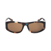 Stussy Landon Sunglasses Havana Tortoise Brown Lens