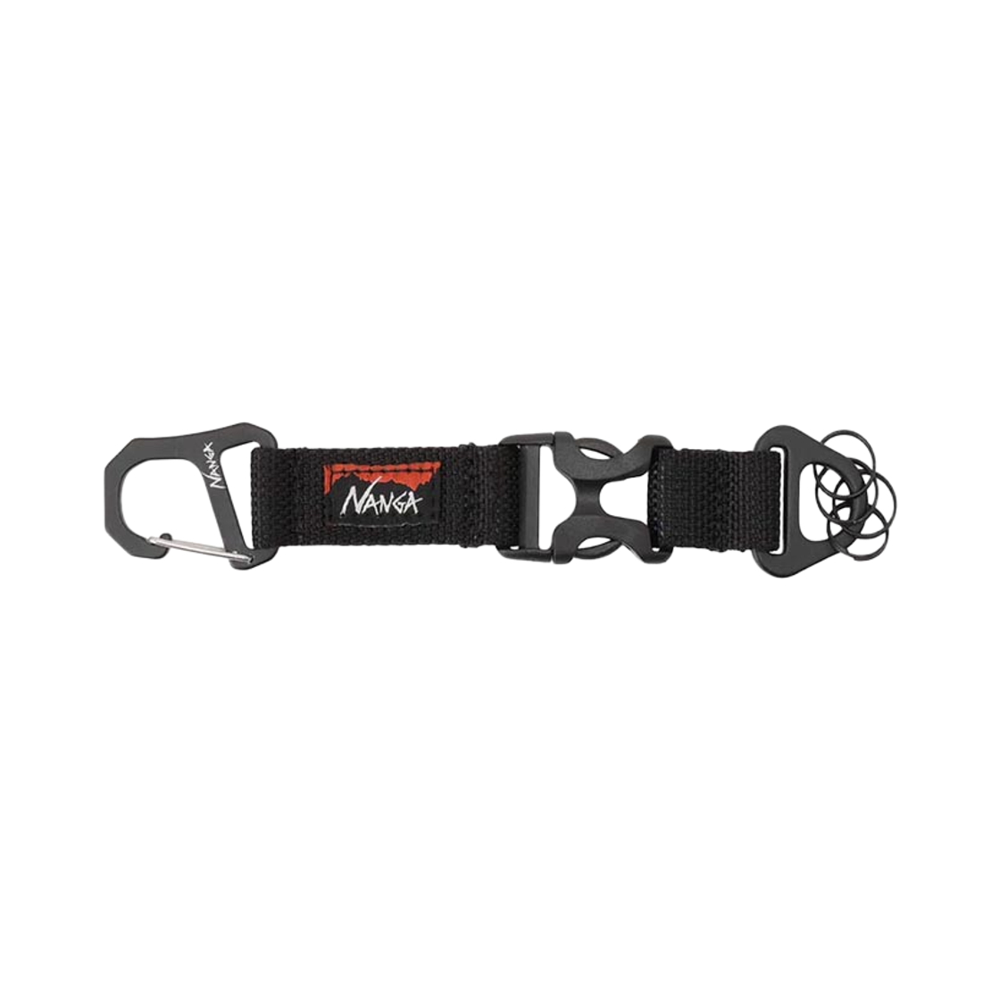 - Nanga Carabiner Key Holder Black