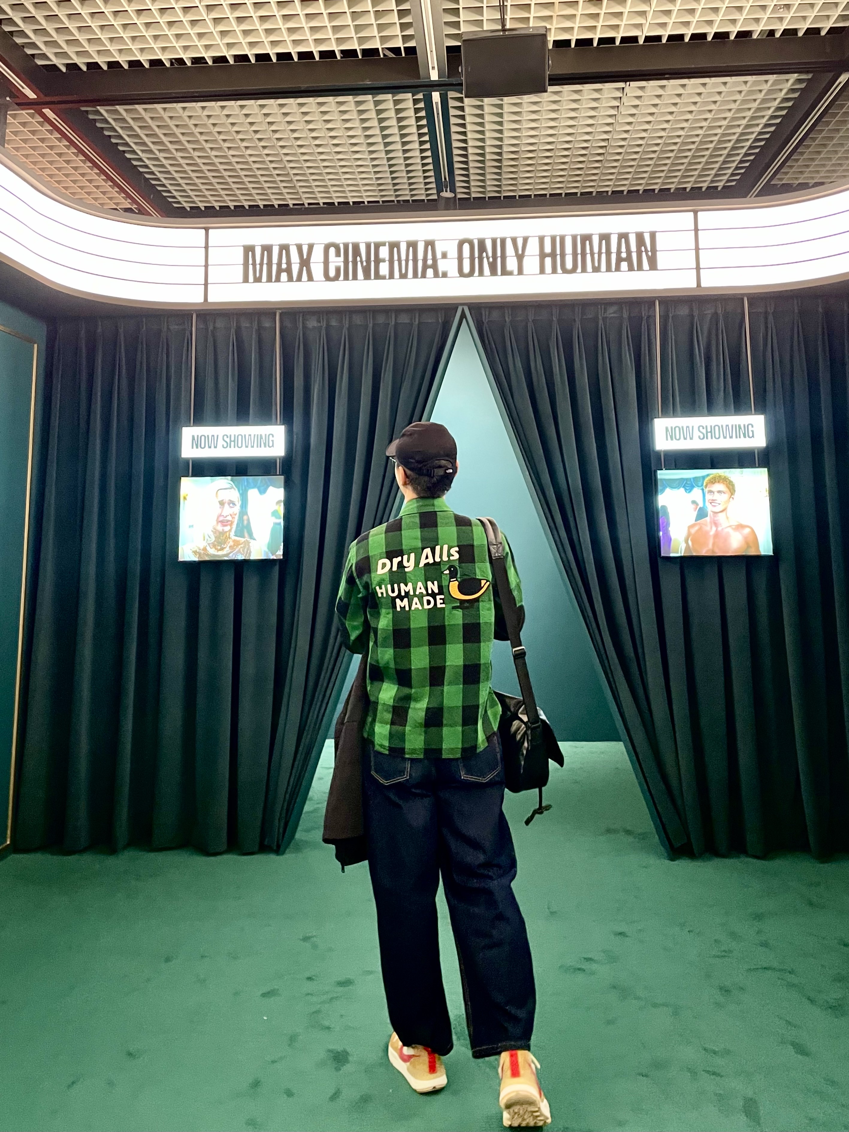 Human Made Check Half-Zip Shirt Green, Nike x Tom Sachs Mars Yard Shoe 3.0 Space Camp 착용 스타일