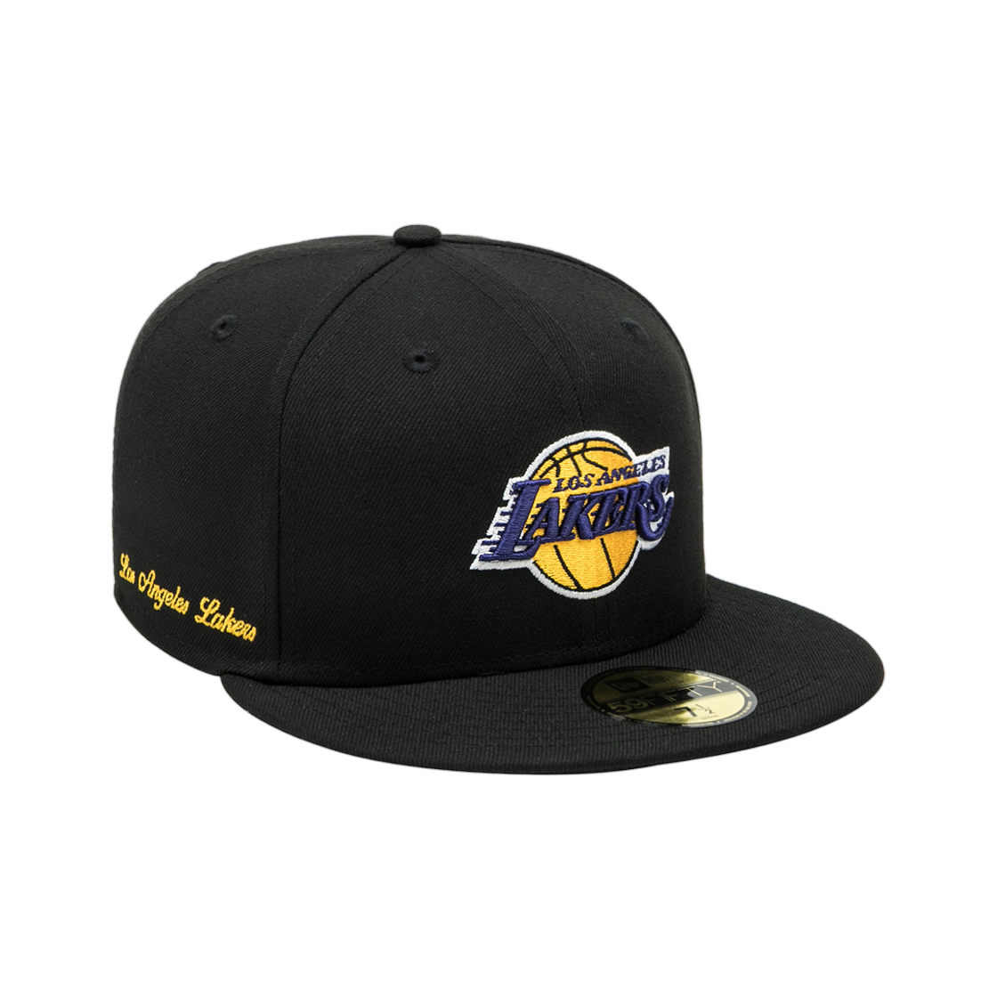 뉴에라 NBA LA 레이커스 베이직 피티드캡 블랙(New Era NBA LA Lakers Basic Fitted Cap Black) - 2