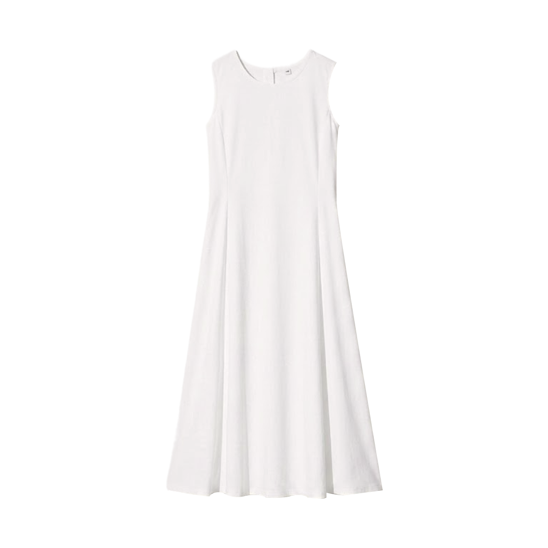 482982-01 (W) Uniqlo Ultra Stretch Airism Sleeveless Dress Off White - JP