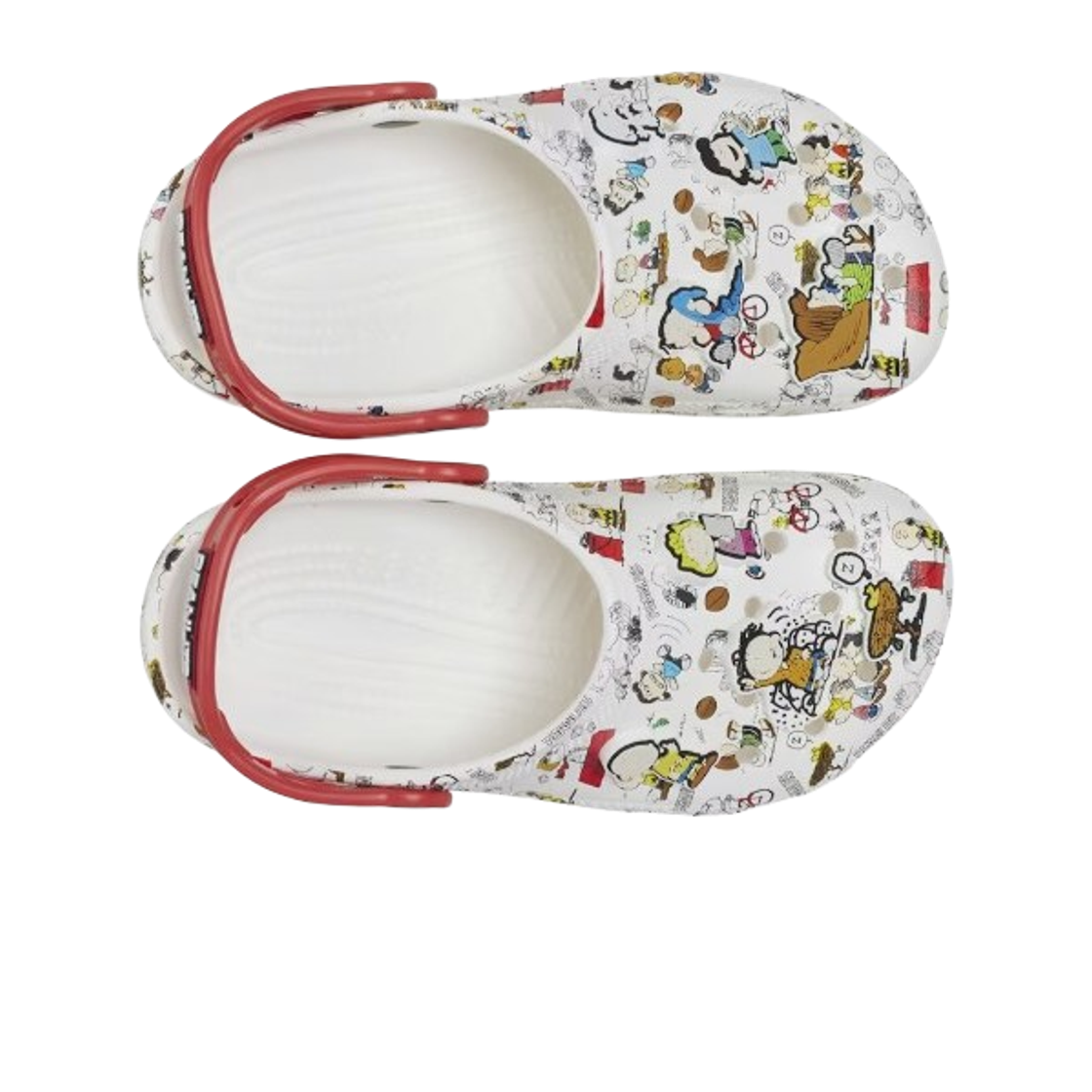(TD) 크록스 x 피너츠 클래식 클로그 화이트 멀티((TD) Crocs x Peanuts Classic Clog White Multi) - 2