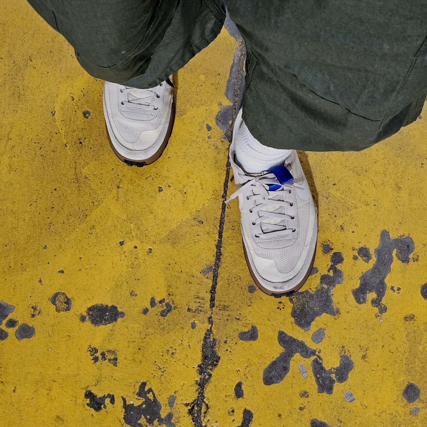 Nike x Tom Sachs General Purpose Shoe Light Cream 착용 스타일
