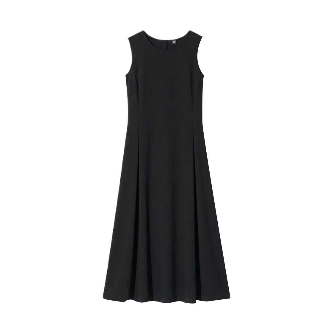 482982-09 (W) Uniqlo Ultra Stretch Airism Sleeveless Dress Black - JP