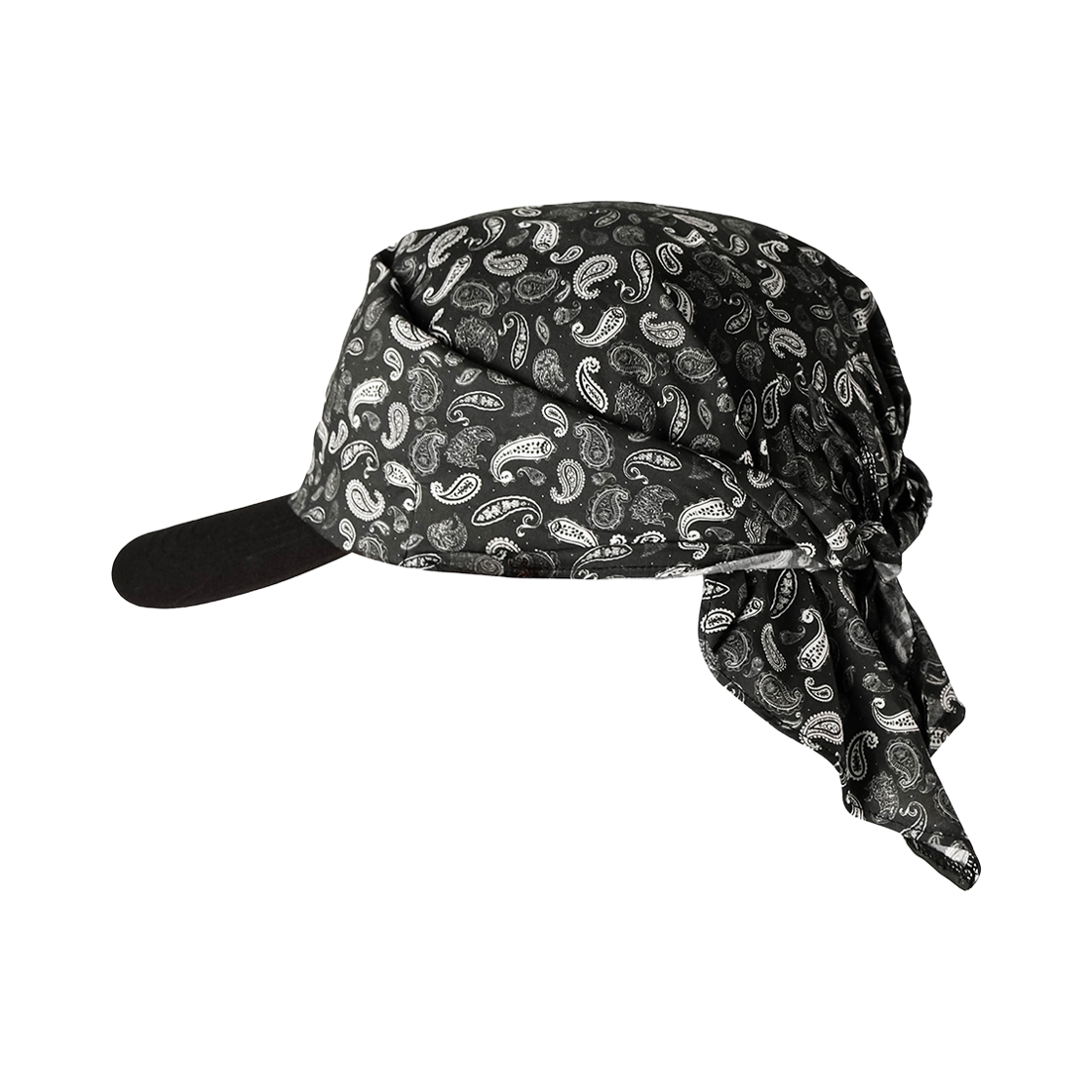 디아더생츄어리 반다나 캡 페이즐리 블랙(THE ATHER SANCTUARY Bandana Cap Paisley Black)
