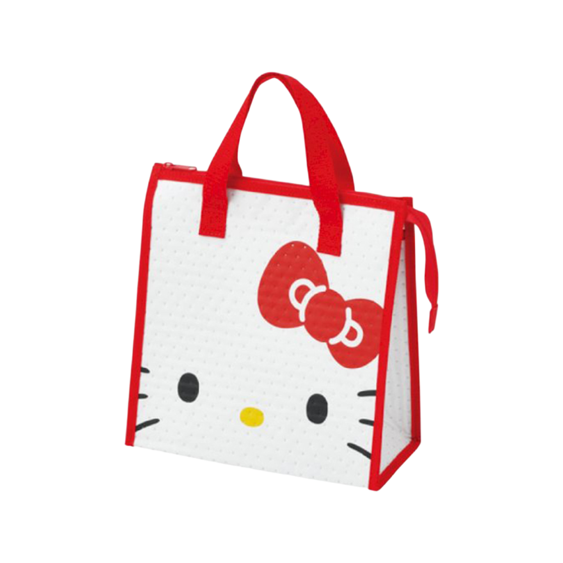 스케이터 헬로키티 페이스 보온보냉 런치백(Skater Hellokitty Face Insulated Lunch Bag)