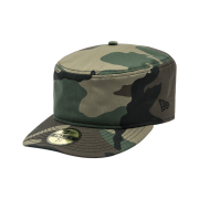 New Era Heritage Series Pillbox Fitted Cap Woodland Camo