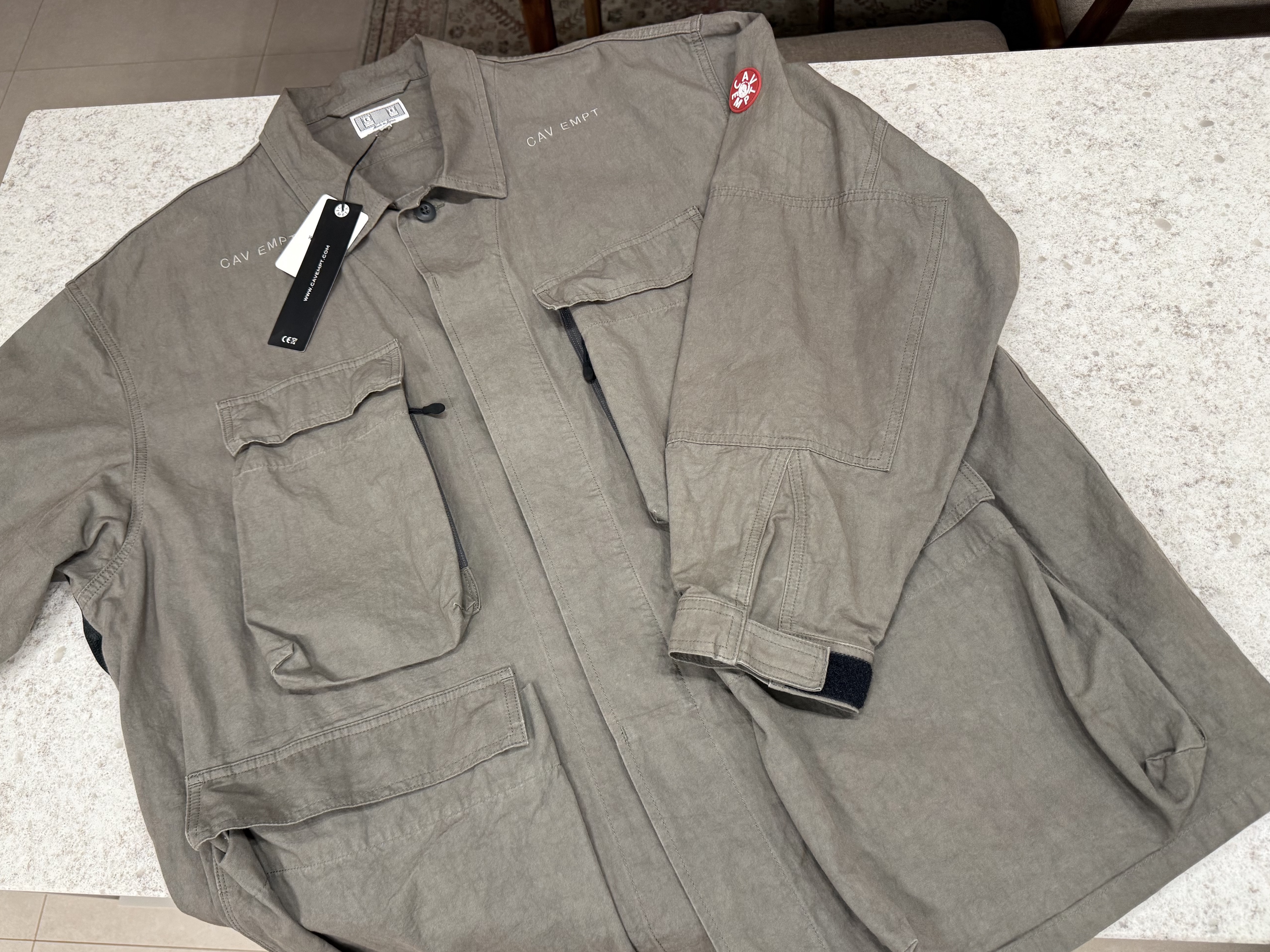 Cav Empt Difference BDU Charcoal - 25SS 착용 스타일 - 3