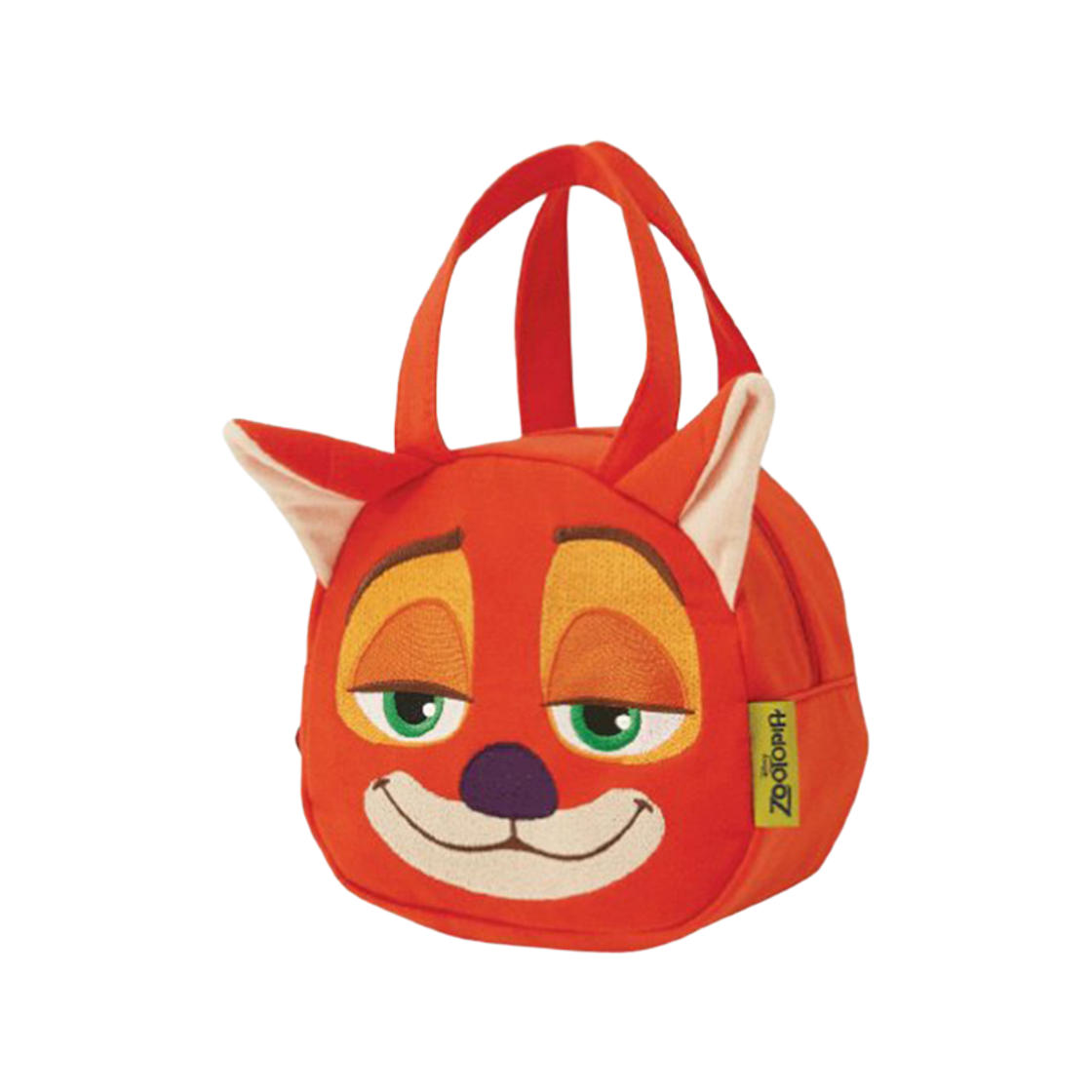 704130 Skater Zootopia Nick Suede Die-Cut Tote Lunch Bag