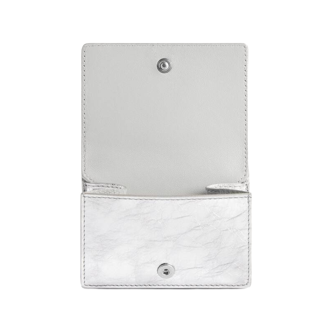 발렌시아가 르 시티 미니 월렛 실버(Balenciaga Le City Mini Wallet In Silver) - 3