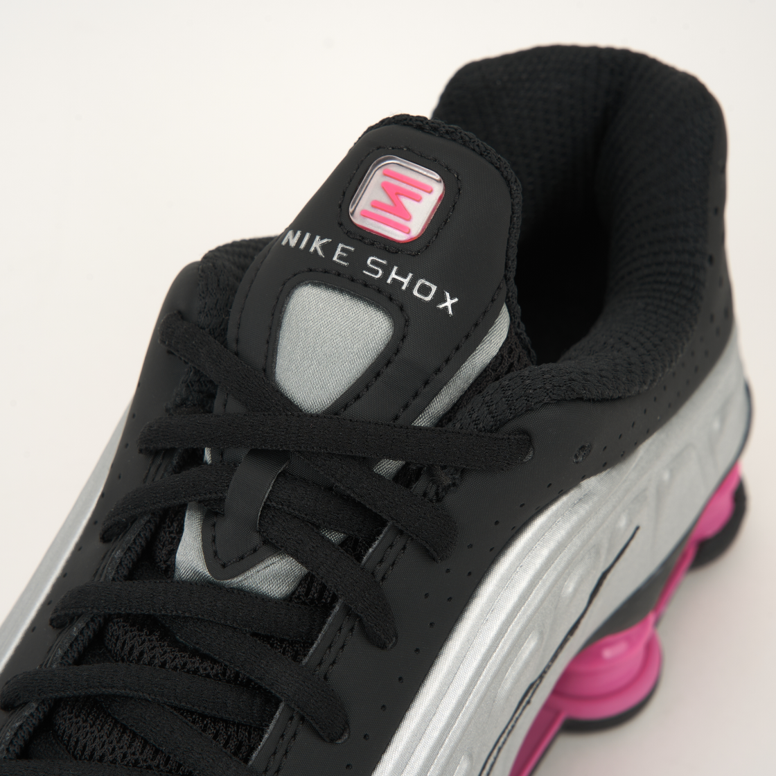 (W) 나이키 샥스 R4 블랙 핑크시클((W) Nike Shox R4 Black Pinksicle) - 7