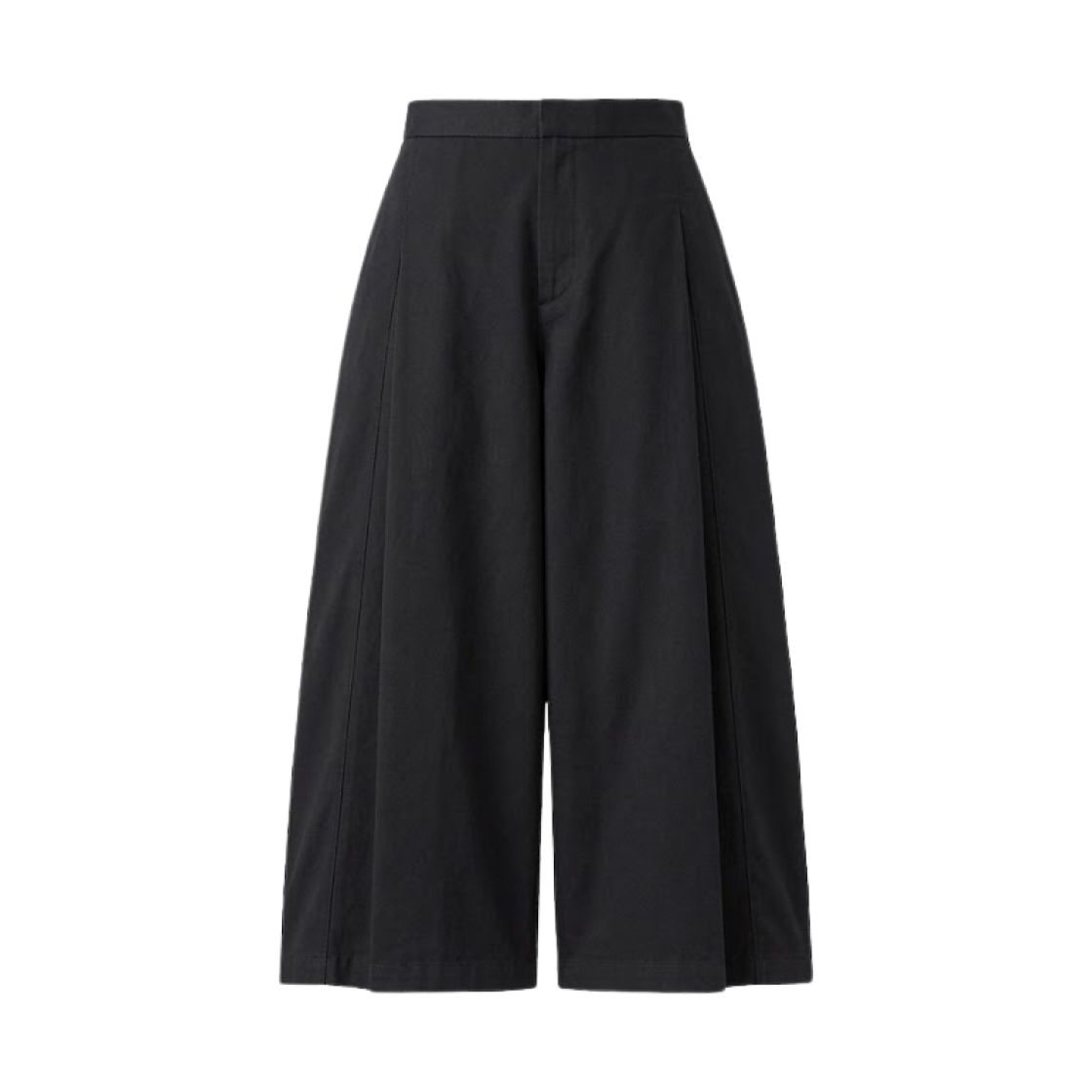483042-09 Uniqlo C Cotton Culotte Black - JP