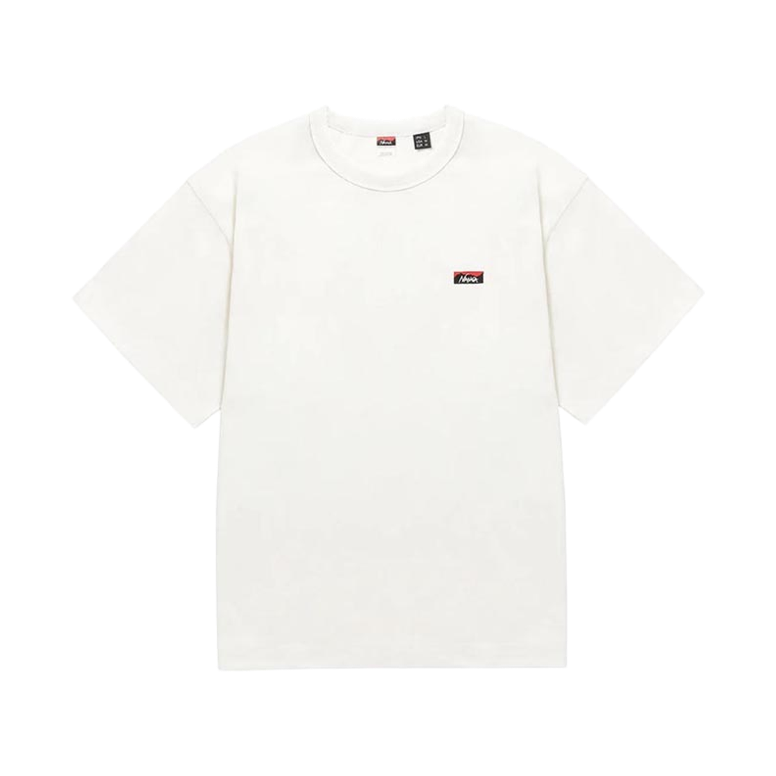 - Nanga Eco Hybrid Box Logo Embroidery T-Shirt White