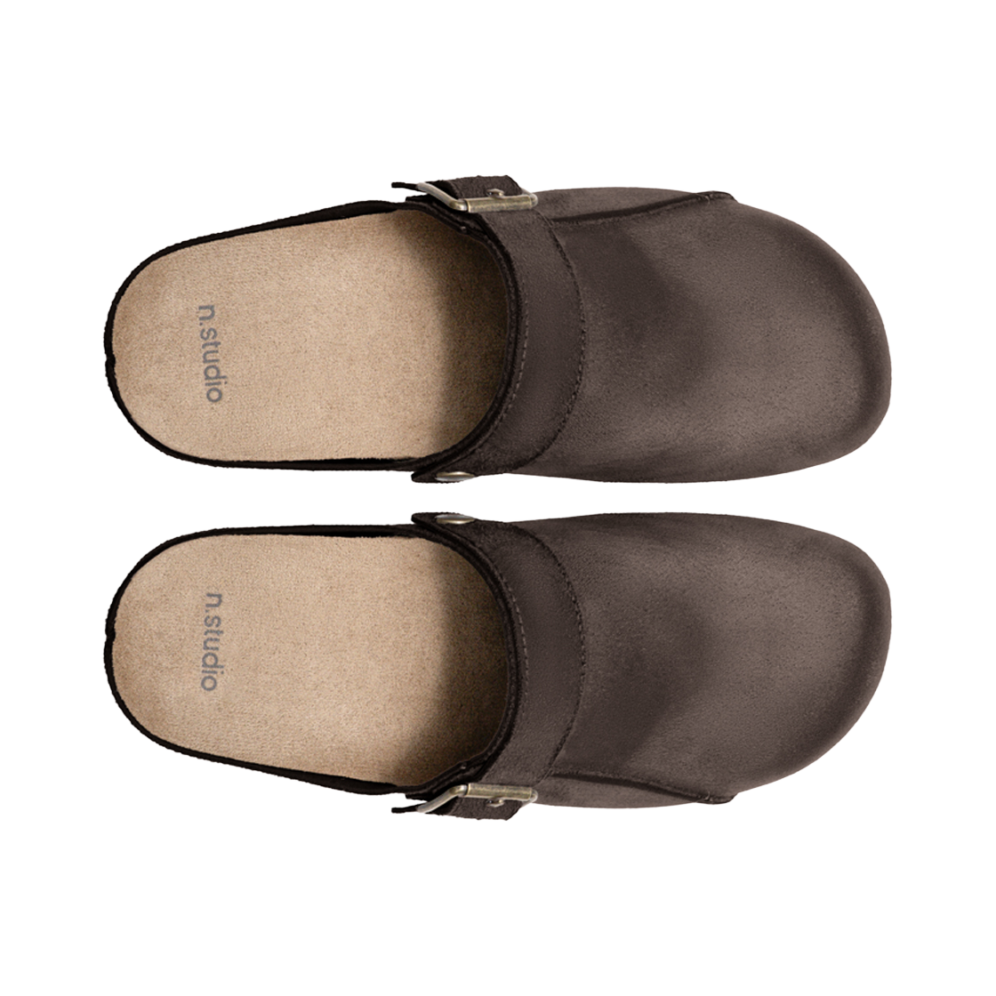 누아트스튜디오 보스턴 슬라이드 클로그 다크브라운(NUARTSTUDIO Boston Slide Clog Dark Brown) - 5