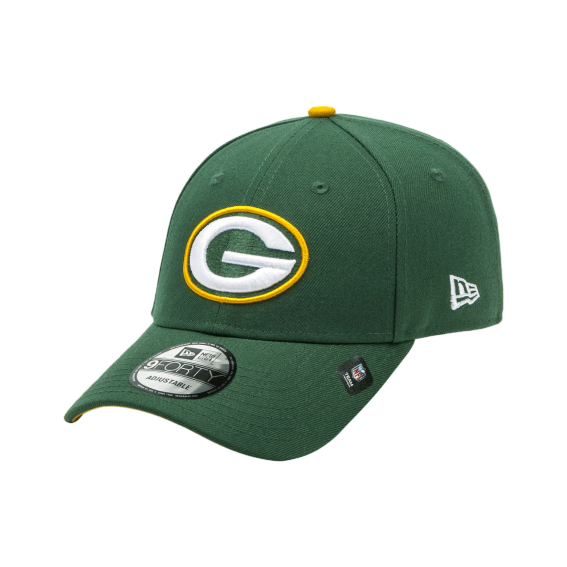 10517884 New Era NFL The League Green Bay Packers Ball Cap Cilantro Green