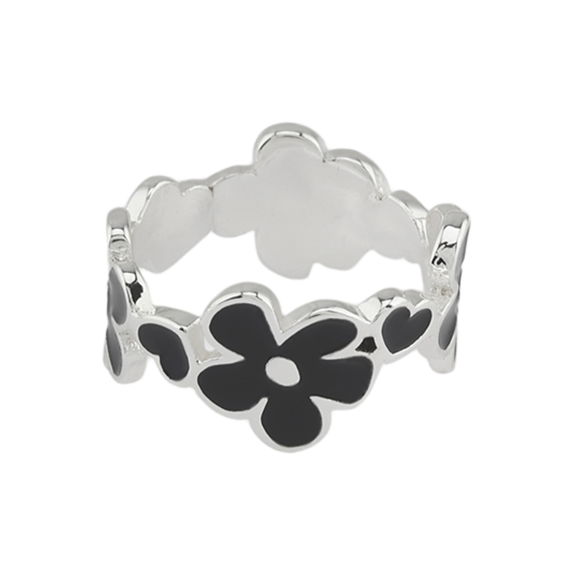 논논 블룸 패치 링 실버925(Nonenon Bloom Patch Ring Silver925) - 2