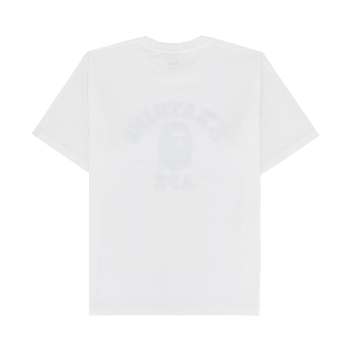 베이프 퍼스트 카모 컬리지 티셔츠 화이트 그레이(BAPE 1st Camo College T-Shirt White Gray) - 2