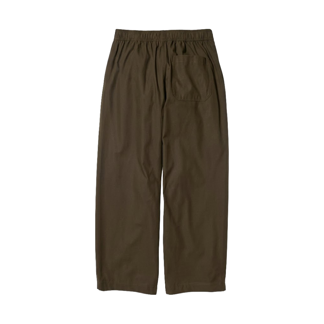 (W) 유니클로 코튼 릴렉스드 앵클 팬츠 브라운 - JP((W) Uniqlo Cotton Relaxed Ankle Pants Brown - JP) - 2