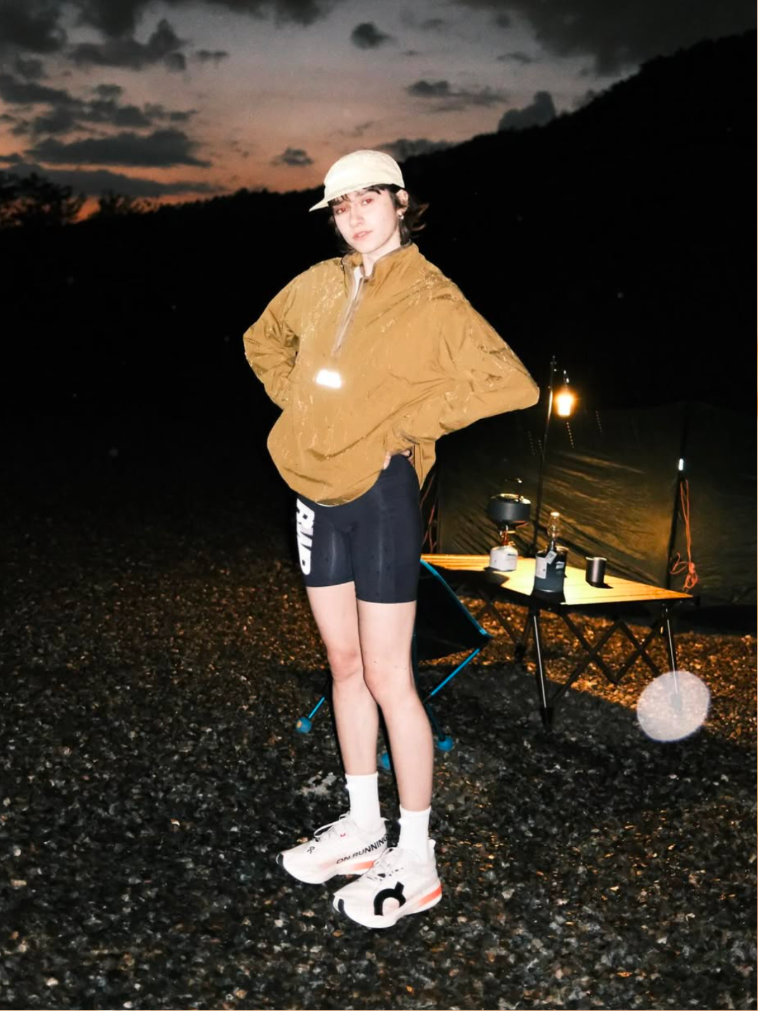 [KREAM 단독] RWR x MEHR Ringer T-Shirt Cream, [KREAM 단독] RWR x MEHR Ringer T-Shirt White 착용 스타일 - 5