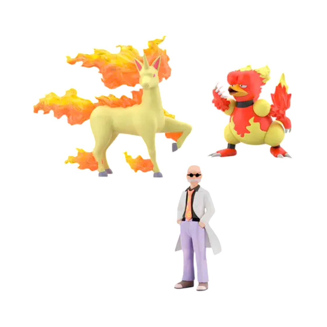 포켓몬 스케일 월드 관동지방 강연 & 날쌩마 & 마그마(Pokemon Scale World Kanto Region Blaine & Rapidash & Magmar)
